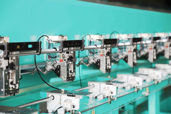 9 kim 18 đầu máy thêu phẳng tốc độ cao với hook hợp kim titan