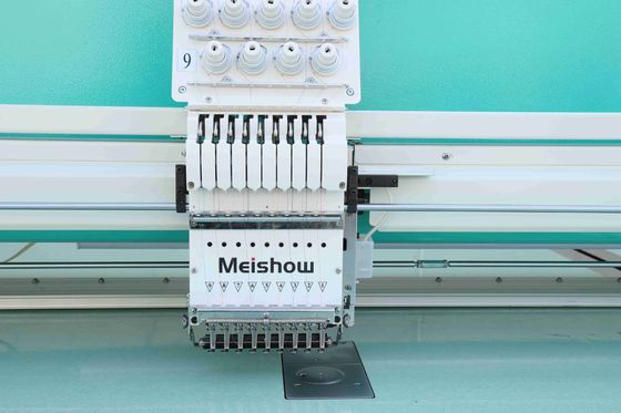 Máy thêu tốc độ cao máy tính bằng máy tính với đầu khóa động cơ 1200RPM