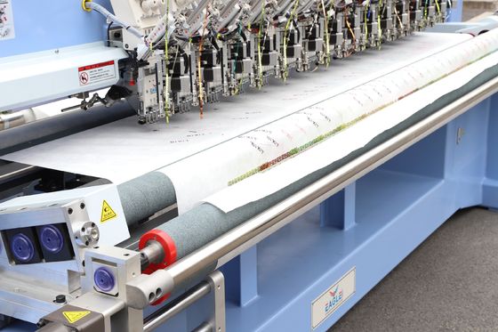 Máy thêu máy tính 15 đầu 4 kim với một lưỡi liễu