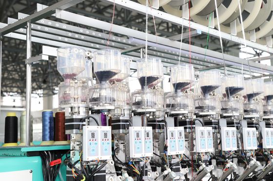 10 Đầu 4 Máy thêu kim công nghiệp với hạt chức năng Sequin