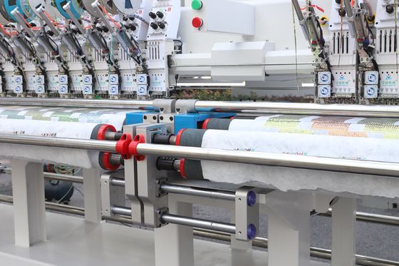Máy vi tính hai 22 đầu bốn kim thêu Machine bền