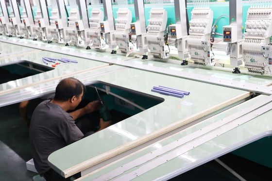Máy thêu dây máy tính với hệ thống cắt laser
