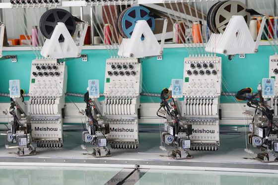 Bảo vệ quá nóng 6 máy thêu nhiều đầu 9 kim