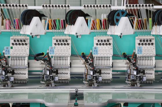 Máy thêu 4 bộ 9 kim Máy thêu công nghiệp máy tính