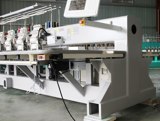 Máy thêu máy tính 6 đầu với hệ thống cắt tự động