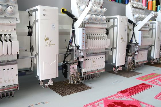 Máy thêu máy tính đa chức năng 15 đầu máy thêu khăn
