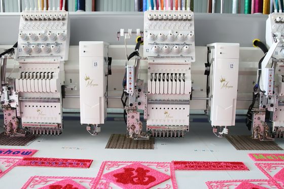 Máy thêu khăn máy tính 15 đầu 13 ngôn ngữ Máy thêu Pro