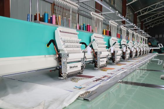 Máy thêu đơn máy tính 10 đầu khu vực tùy chỉnh