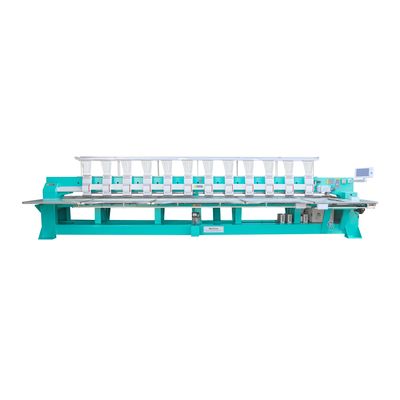 Máy thêu phẳng bền / Máy thêu máy tính 12 đầu