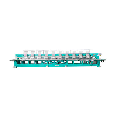 Tốc độ cao 1200RPM Máy thêu đơn 10 đầu với khung nhôm
