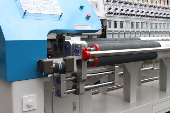 Máy thêu quilt máy tính 22 đầu 3 kim không gắn