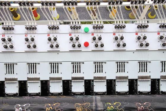 Máy thêu bông tự động 22 đầu 4 màu sắc