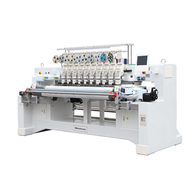 10 Đầu Quilting thêu máy 6 kim với chức năng Sequin